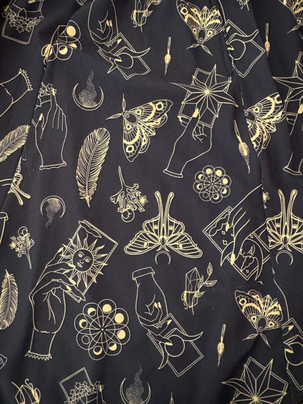 Amalie Maxi in Stregheria Print - Picture 9 of 9